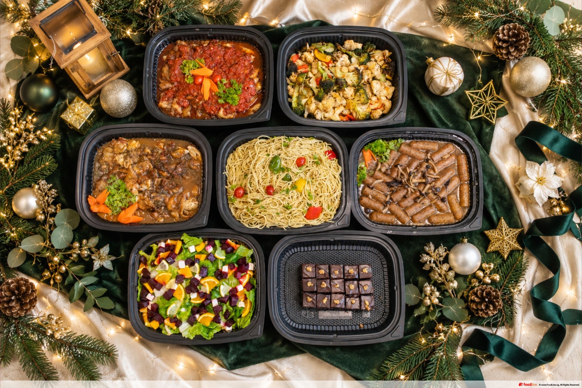 Scrumptious - Xmas The Cosy Table Mini Buffet